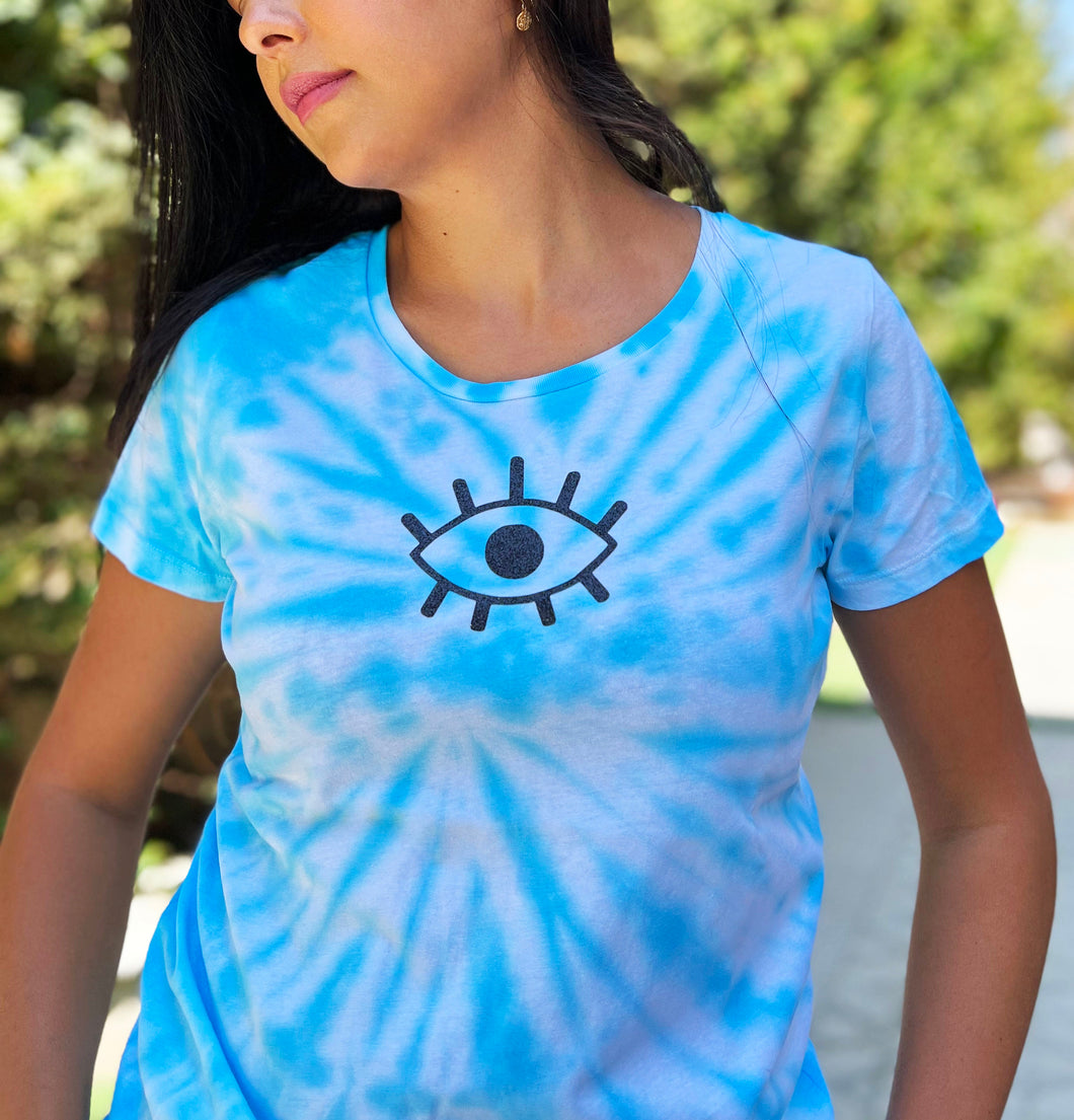 Blue Sky Evil Eye Design