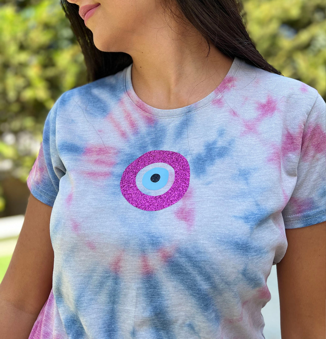 Tie Dye Evil Eye