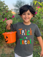 Load image into Gallery viewer, &quot;Trick or Treat&quot; T-shirt
